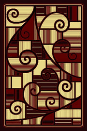 SULTAN Rug DESIGN 6148 Green 8x11 (7'8x10'8")"