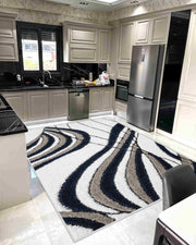 5D SHAGGY Rug Design 6418