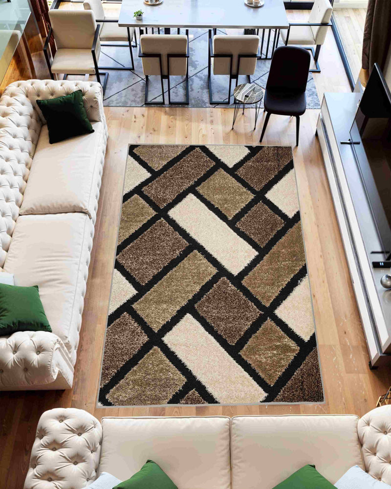 5D SHAGGY Rug Design 6419