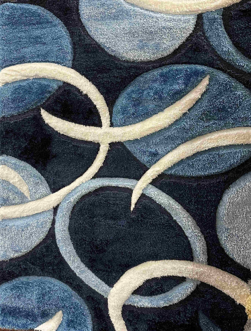 4D SHAGGY Rug Design 6482