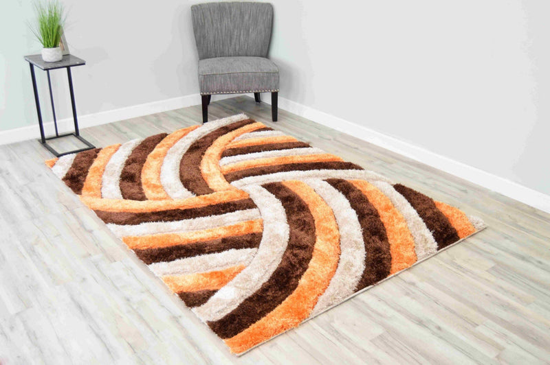 4D SHAGGY Rug Design 6483