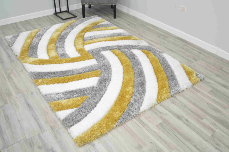4D SHAGGY Rug Design 6483