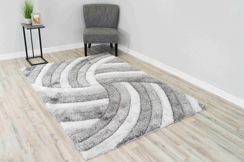 4D SHAGGY Rug Design 6483