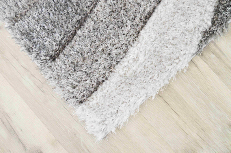 4D SHAGGY Rug Design 6483 Navy 2x8 Runner (2'6x7'9")"
