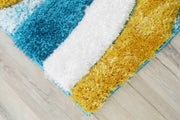 4D SHAGGY Rug Design 6483 Pink 2x8 Runner (2'6x7'9")"