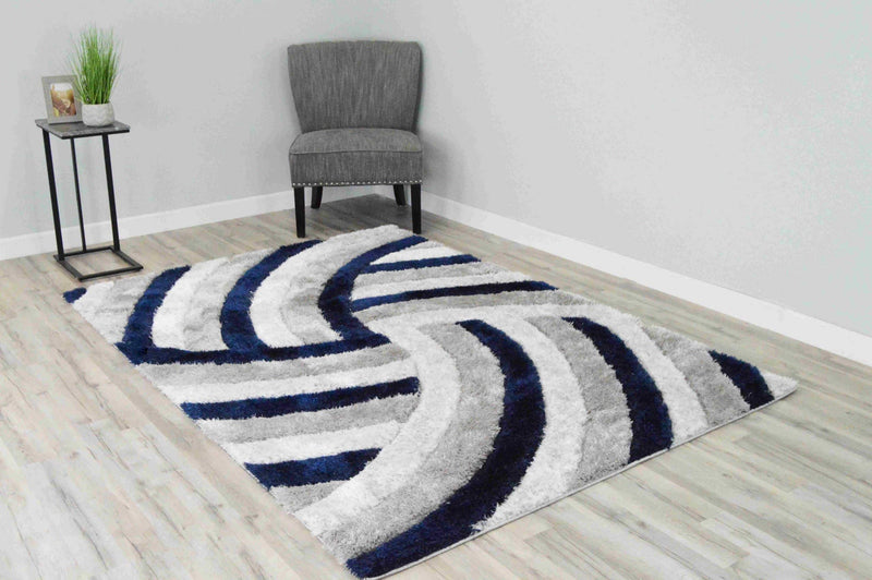 4D SHAGGY Rug Design 6483
