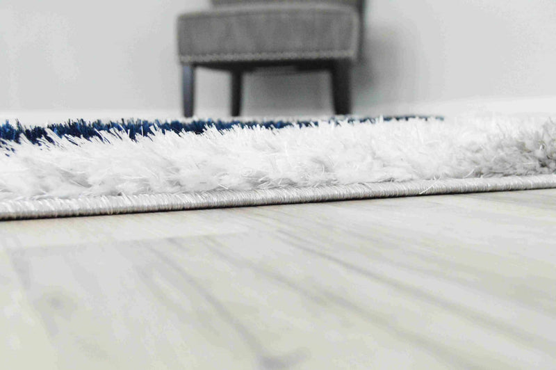 4D SHAGGY Rug Design 6483 Turquoise 2x4 (2'6x3'9")"