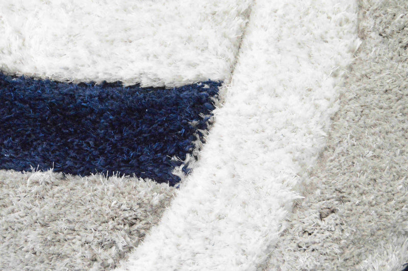 4D SHAGGY Rug Design 6483 Multi 2x4 (2'6x3'9")"