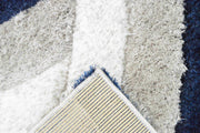 4D SHAGGY Rug Design 6483 Turquoise 2x8 Runner (2'6x7'9")"