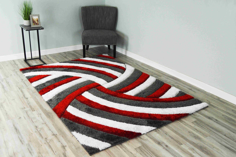 4D SHAGGY Rug Design 6483