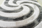 4D SHAGGY Rug Design 6484 Beige 2x4 (2'6x3'9")"