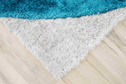 4D SHAGGY Rug Design 6484 Navy 5x8 (5'2x7'5")"