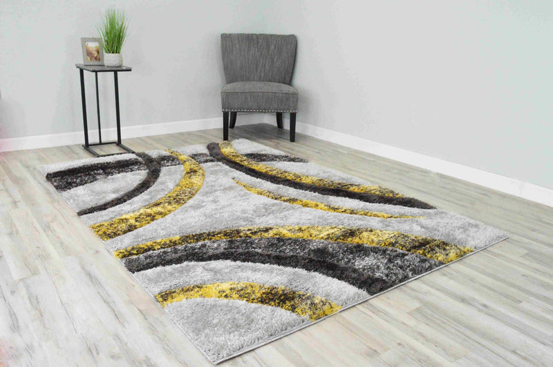 4D SHAGGY Rug Design 6485