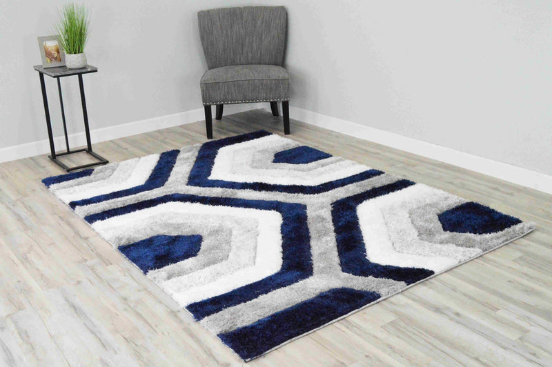 4D SHAGGY Rug Design 6485