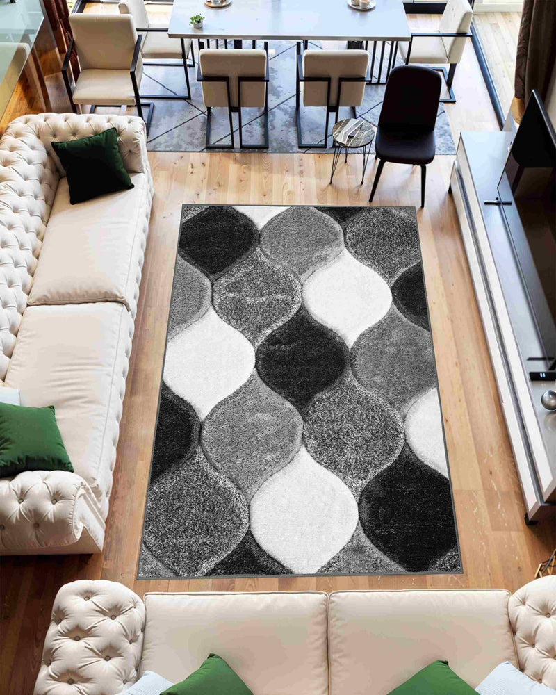 4D SHAGGY Rug Design 6488