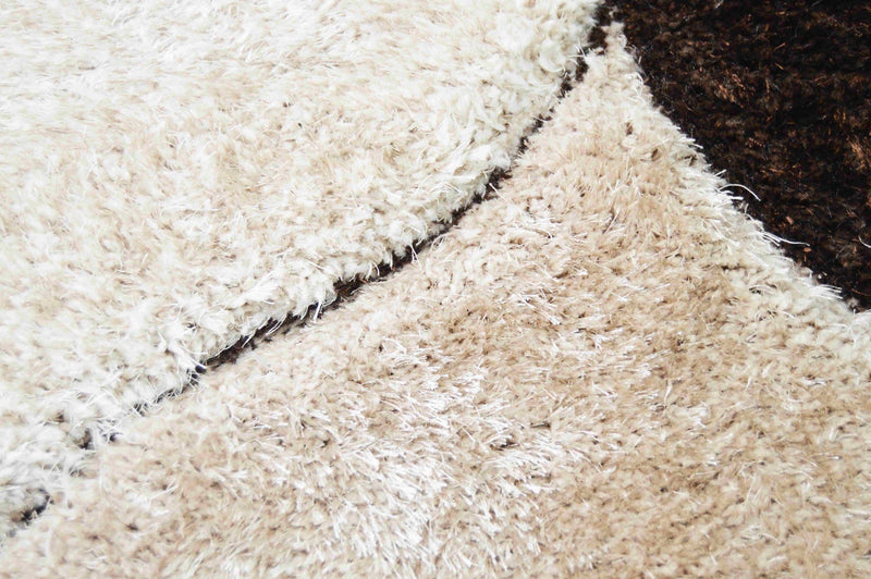 4D SHAGGY Rug Design 6488 Red 2x8 Runner (2'6x7'9")"
