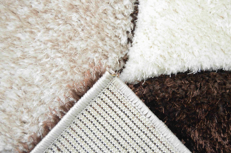 4D SHAGGY Rug Design 6488 Turquoise 2x8 Runner (2'6x7'9")"