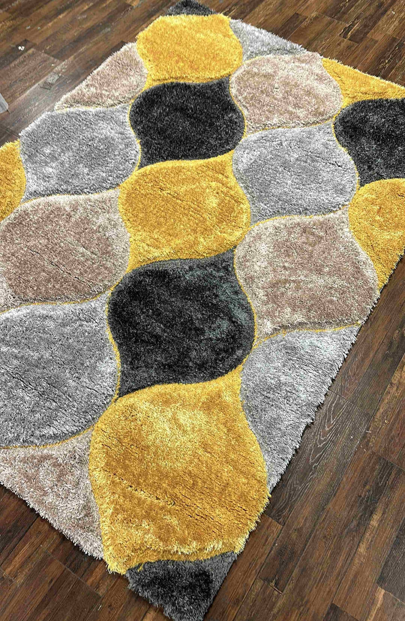4D SHAGGY Rug Design 6488