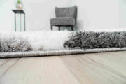 4D SHAGGY Rug Design 6488 Burgundy 4x6 (3'9x5'3")"