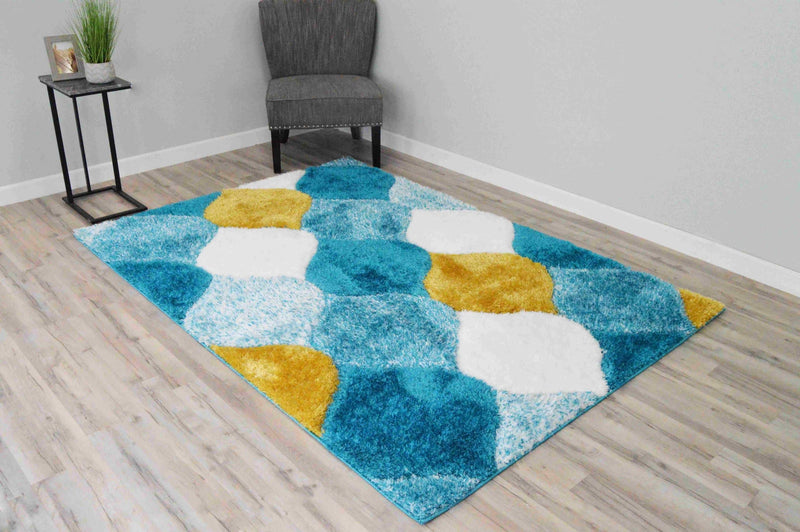 4D SHAGGY Rug Design 6488