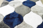 4D SHAGGY Rug Design 6488 Gold 4x6 (3'9x5'3")"