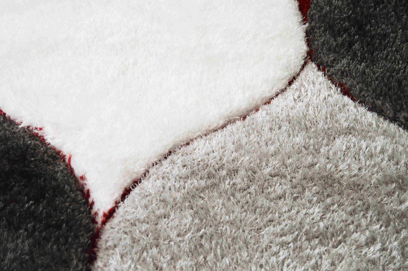 4D SHAGGY Rug Design 6488 Brown 8x11 (7'8x10'8")"
