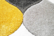 4D SHAGGY Rug Design 6488 Brown 4x6 (3'9x5'3")"