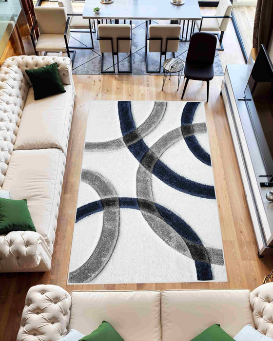4D SHAGGY Rug Design 6491