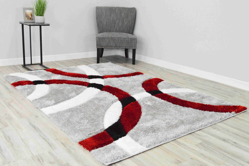4D SHAGGY Rug Design 6491