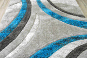 4D SHAGGY Rug Design 6495