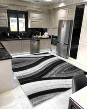 4D SHAGGY Rug Design 6496 Pink 2x8 Runner (2'6x7'9")"