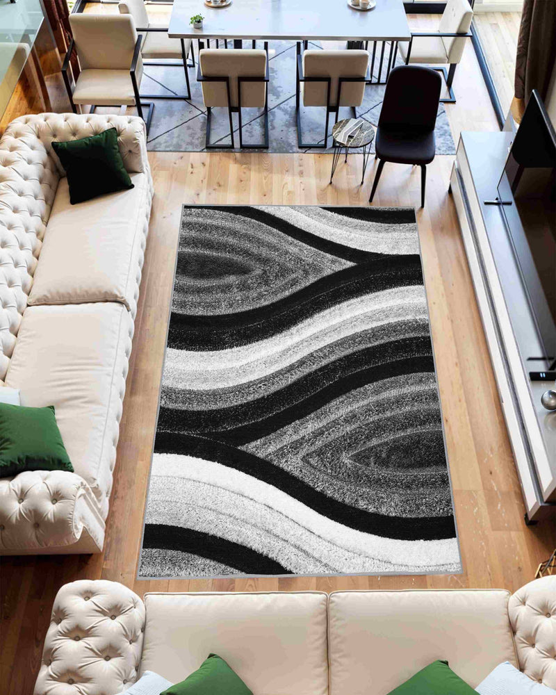 4D SHAGGY Rug Design 6482