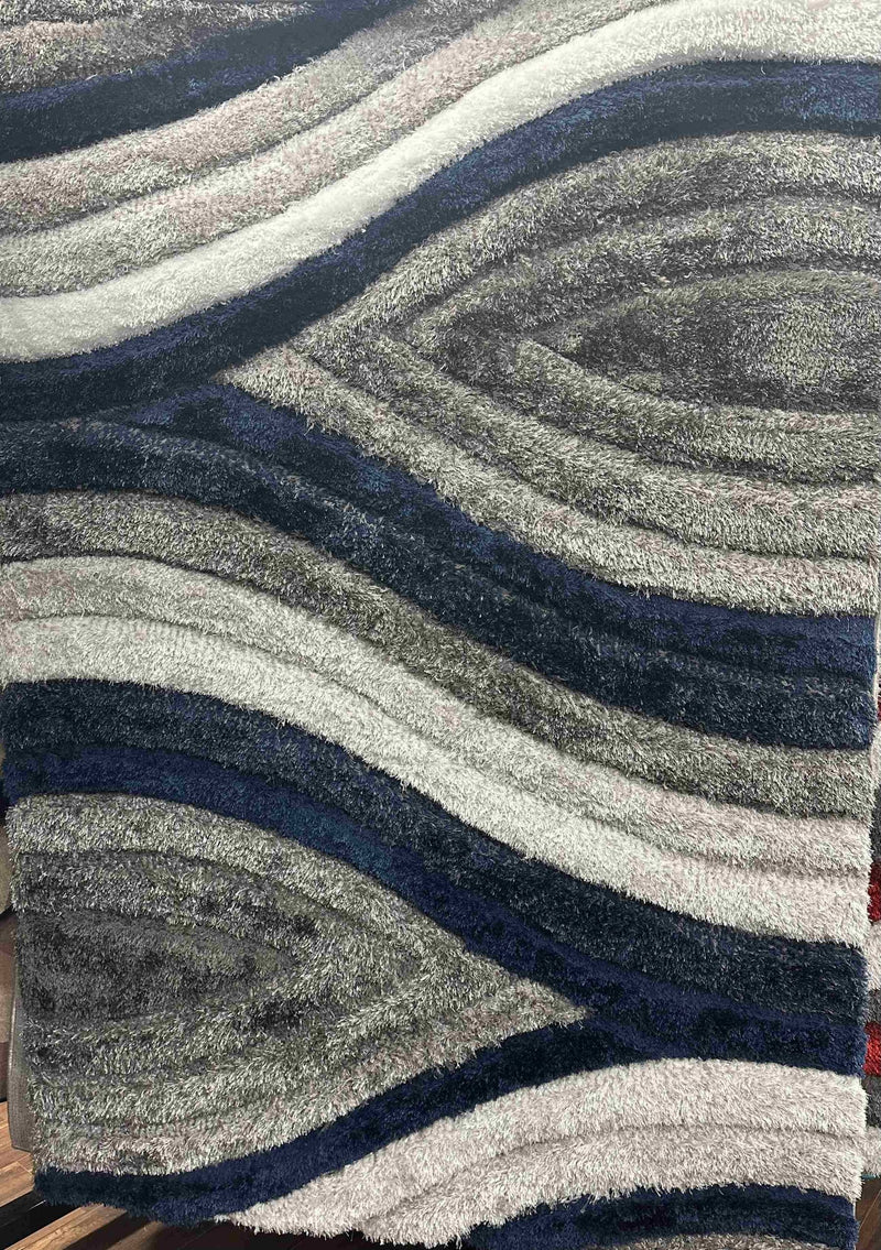 4D SHAGGY Rug Design 6496
