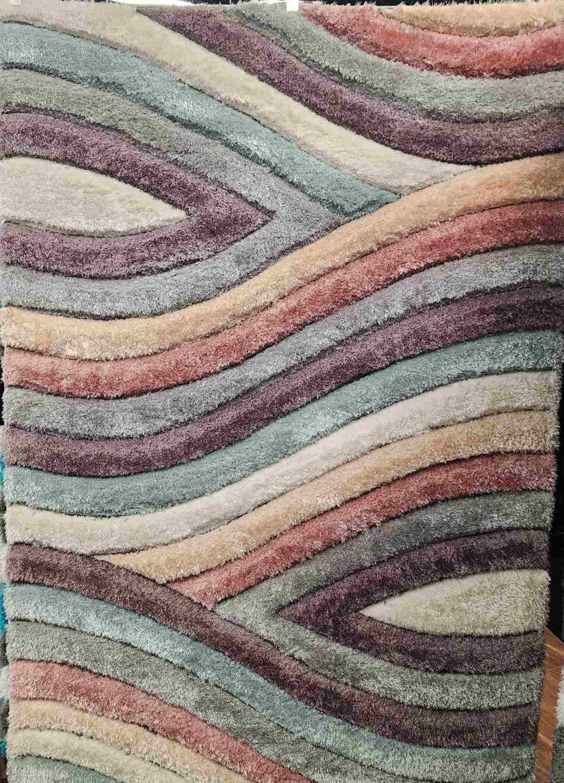 4D SHAGGY Rug Design 6496