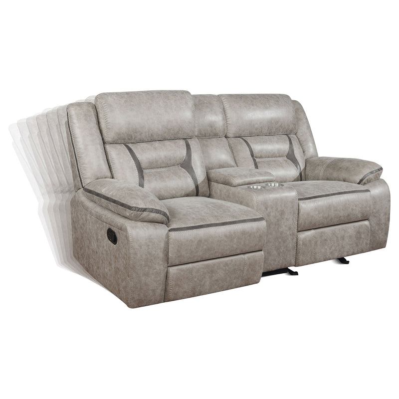 Juego de sofá reclinable tapizado Greer