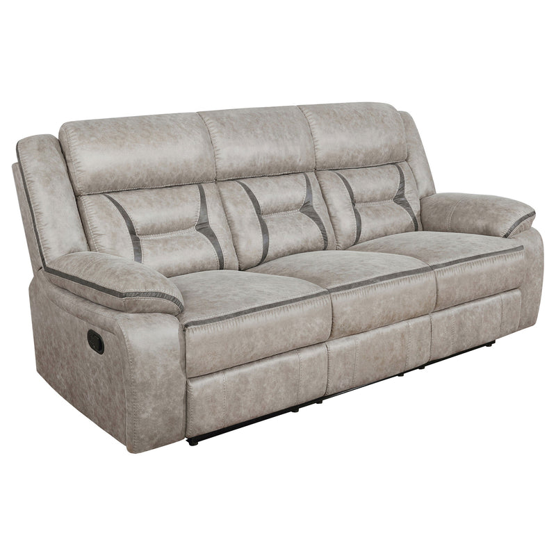 Greer Upholstered Motion Reclining Sofa