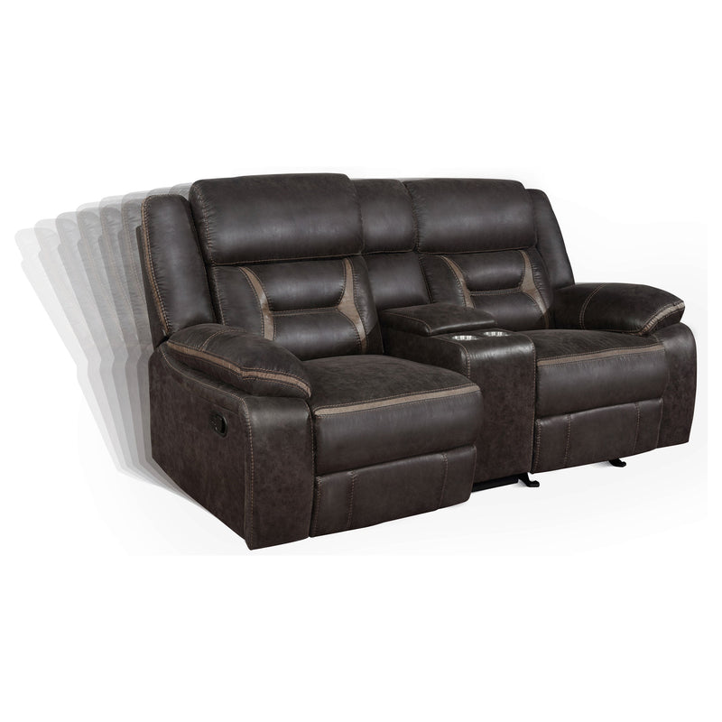 Juego de sofá reclinable tapizado Greer