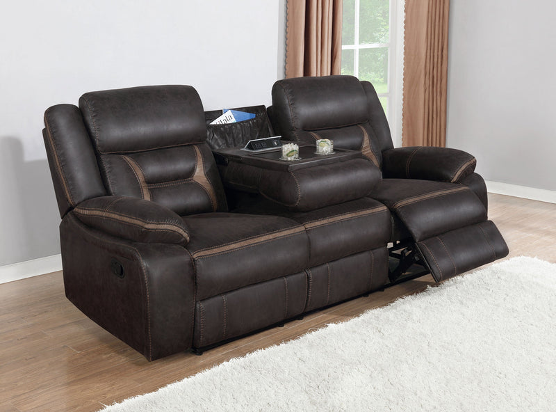 Greer Upholstered Motion Reclining Sofa