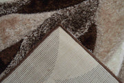 4D Shaggy Rug Design 6994 Navy 5x8 (5'2x7'5")"