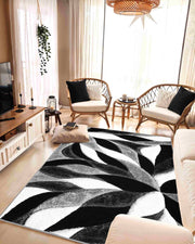 4D Shaggy Rug Design 6994 Grey 8x11 (7'8x10'8")"