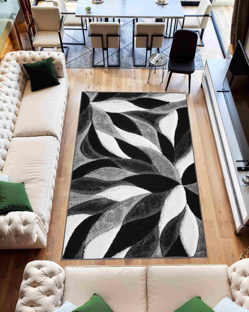 4D SHAGGY Rug Design 6994