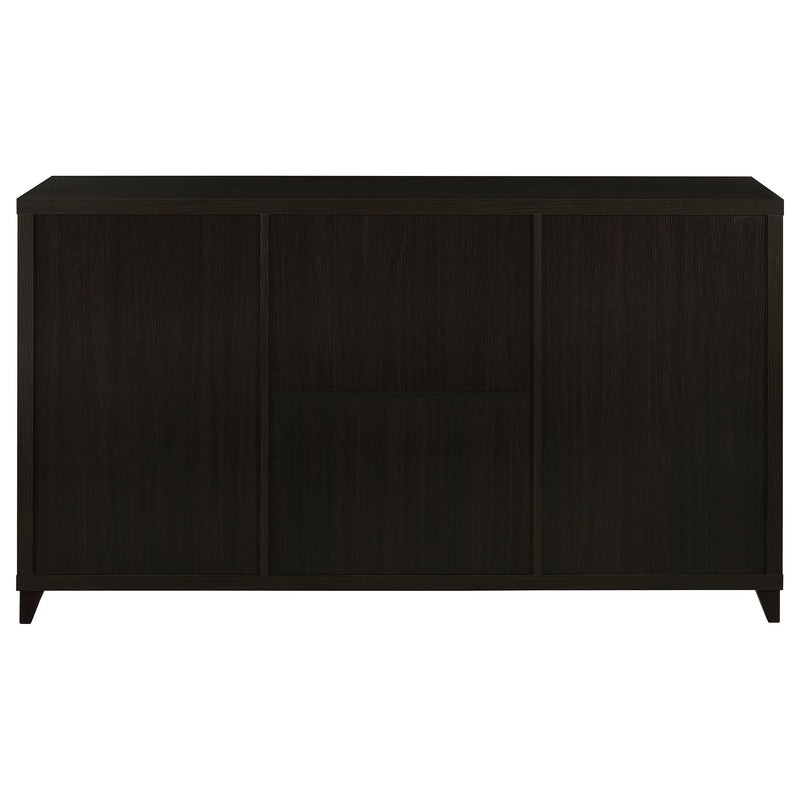 Lewes 2-door Engineered Wood 60-inch TV Stand Cappuccino