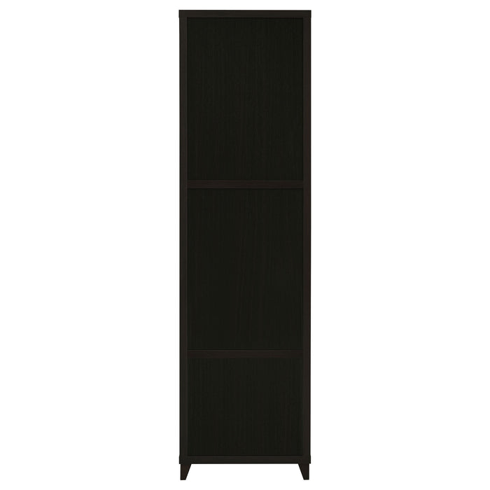 Lewes 2-drawer Media Tower Cappuccino