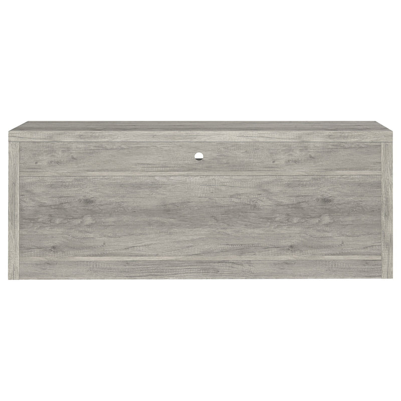 Burke 2-drawer Engineered Wood 59-inch TV Stand Grey Driftwood