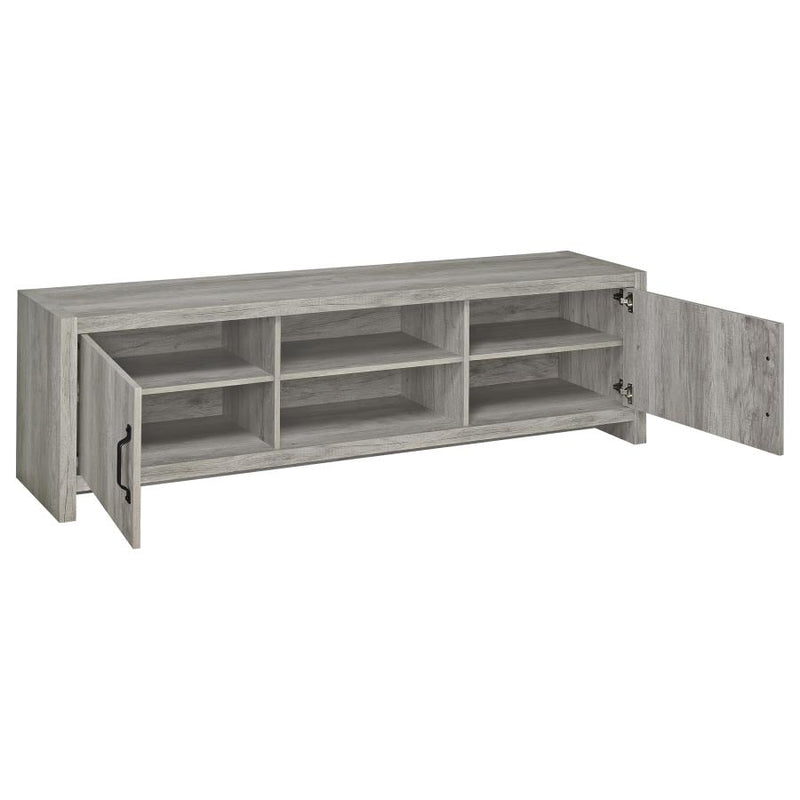 Burke 3-Piece TV Entertainment Center Fits 77-Inch TVs