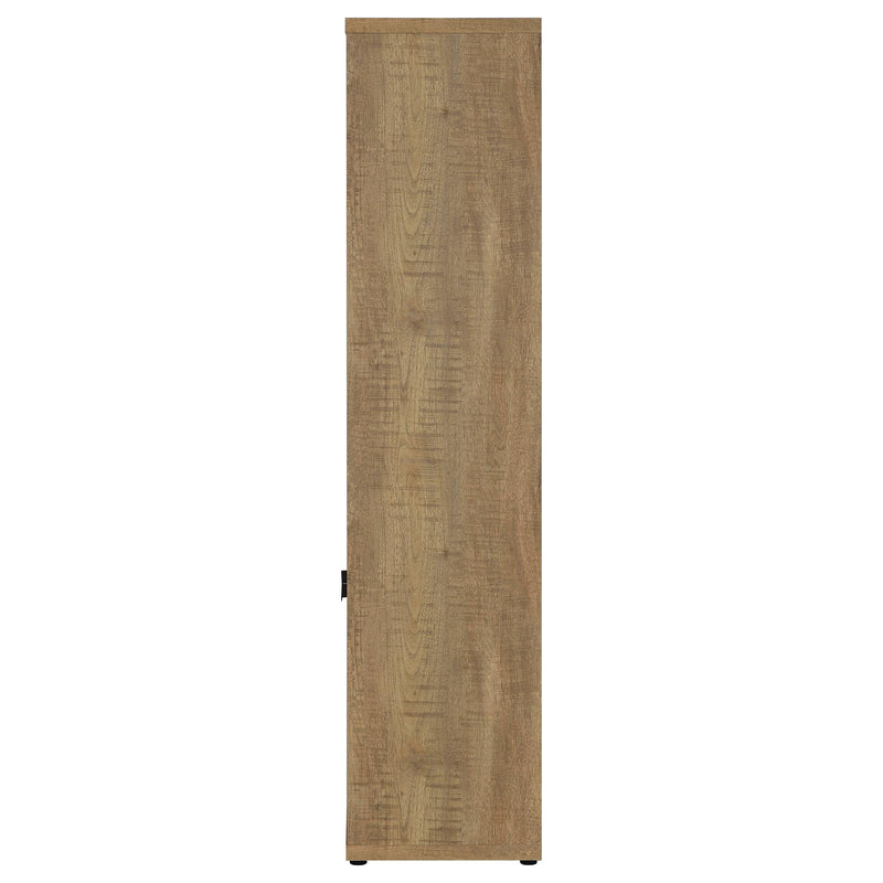 Tabby 3-shelf Engineered Wood Media Tower Mango