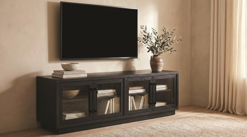Medina 4-Door TV Stand for TVs up to 85 Inches