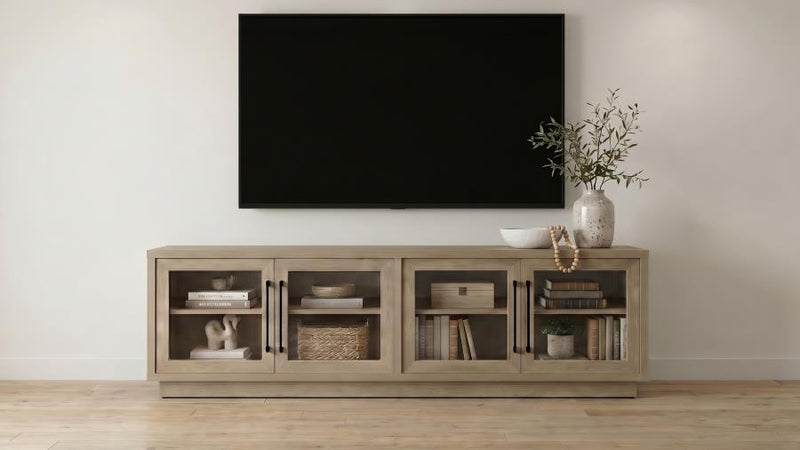 Medina 4-Door TV Stand for TVs up to 85 Inches