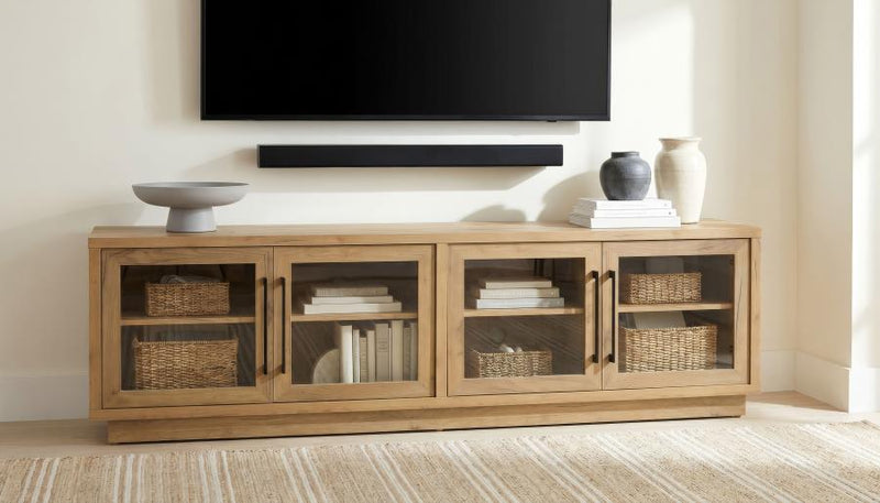 Medina 4-Door TV Stand for TVs up to 85 Inches