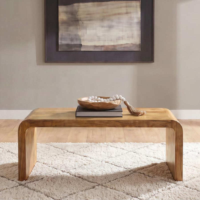 Booker Rectangular Mango Wood Coffee Table